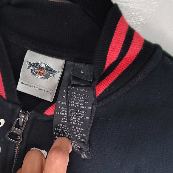 Harley Davidson jacket L small for children or women. - Picture 7 of 13